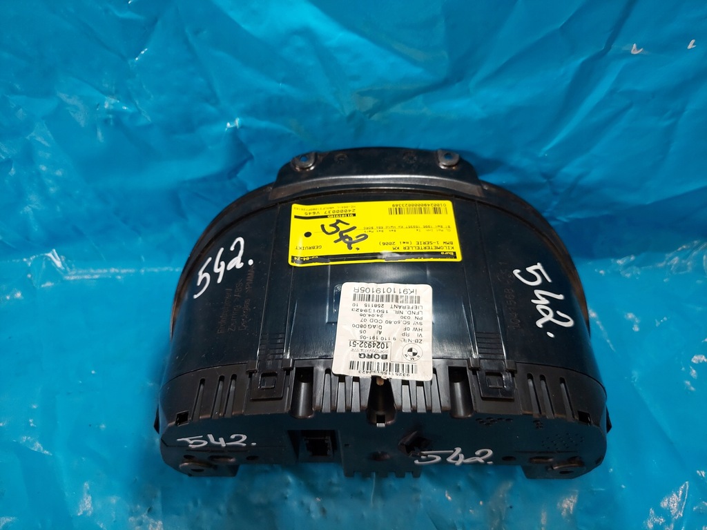 фото №9, Лічильник приладова панель bmw 1 2.0 b 2006 r e87 911019105