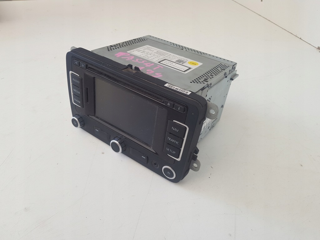 фото №4, Vw golf vi passat b7 touran радио навигация rns310