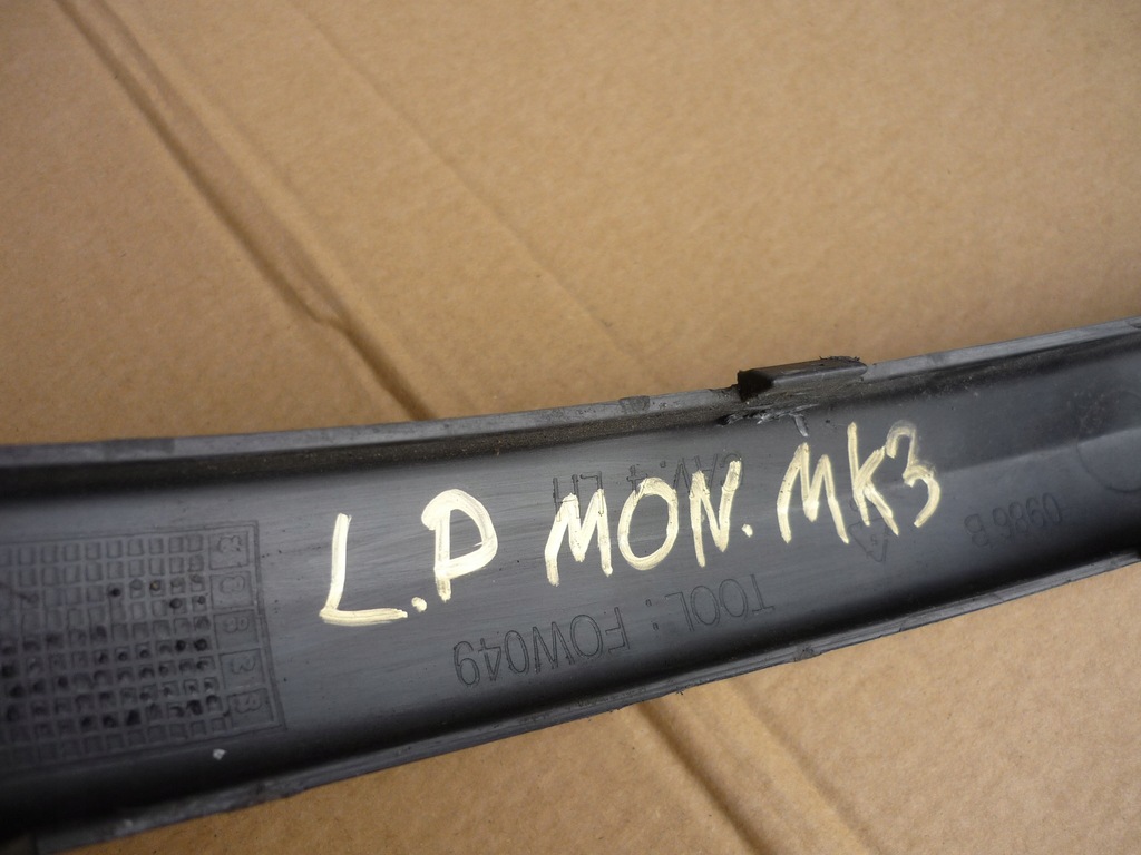 фото №8, Молдинг бампера перед ліва ford monedo mk3 lift