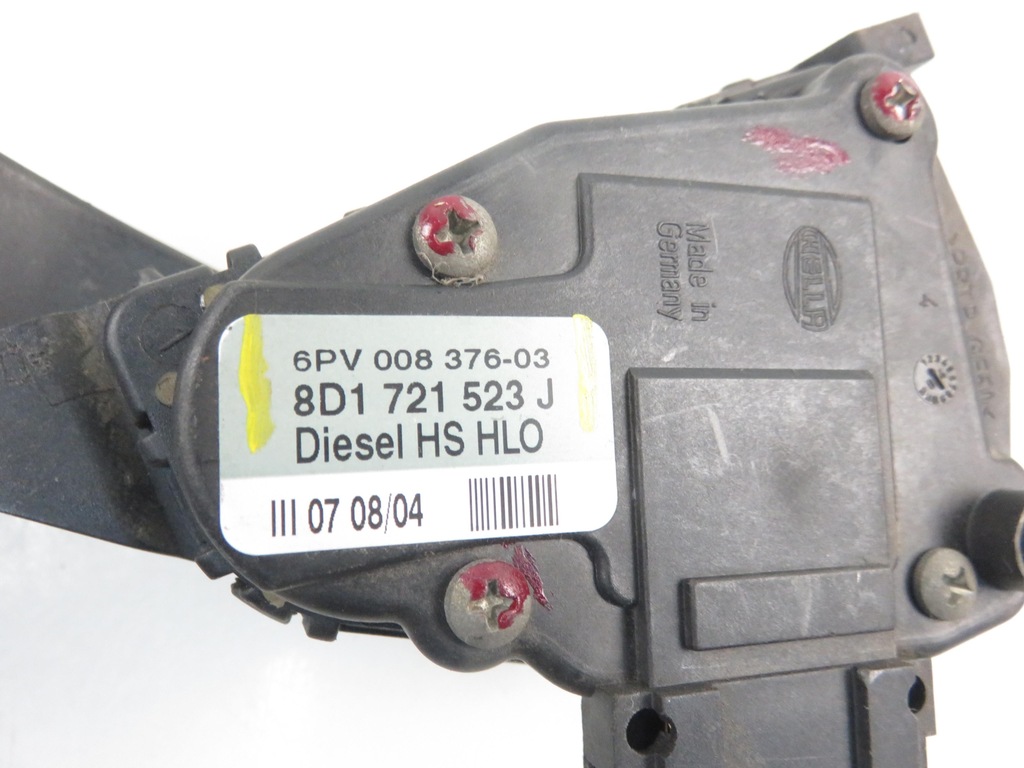 фото №6, Потенціометр газу audi a6 c5 2.5 tdi 8d1721523j