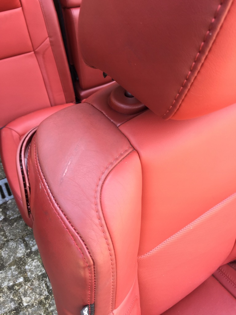 фото №6, Dodge challenger 15 16 17 18 сиденья заднее сиденье кожа