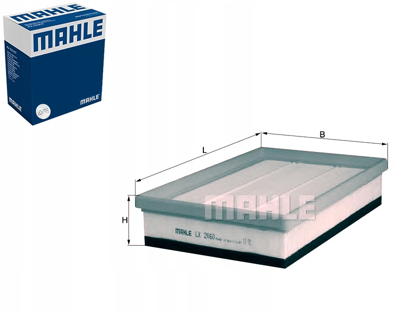 фото №4, Knecht фильтр воздуха lx2060 fiat bravo ii stilo