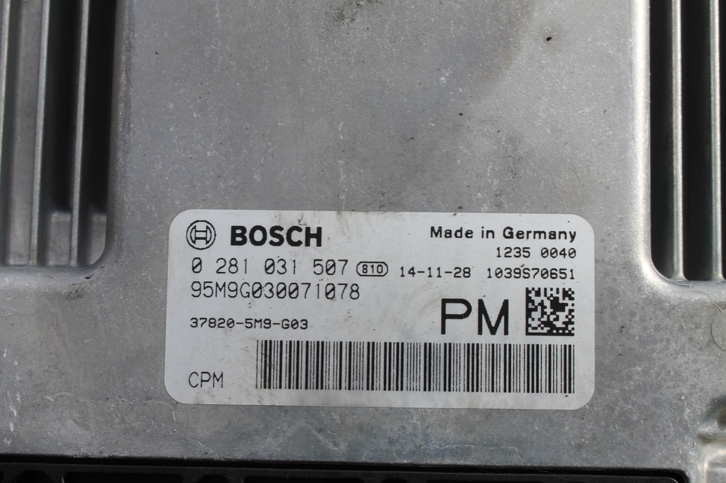 фото №9, Бортовой компьютер двигателя honda civic ix 1.6 i-dtec 11-17