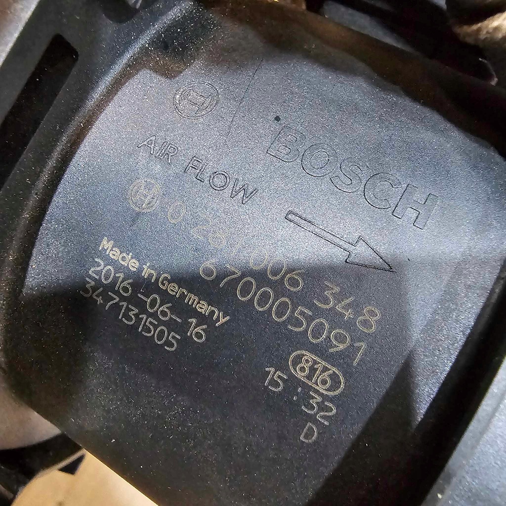 фото №8, Maserati ghibli iii 3.0d корпус фільтра повітря витратомір