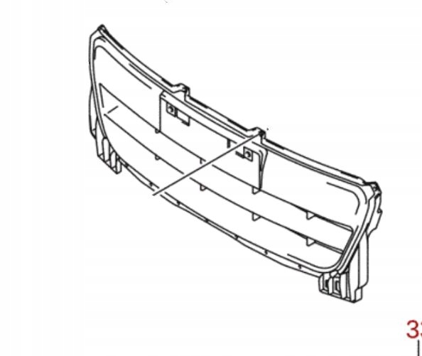 фото №1, Решётка бампера решётка радиатора suzuki