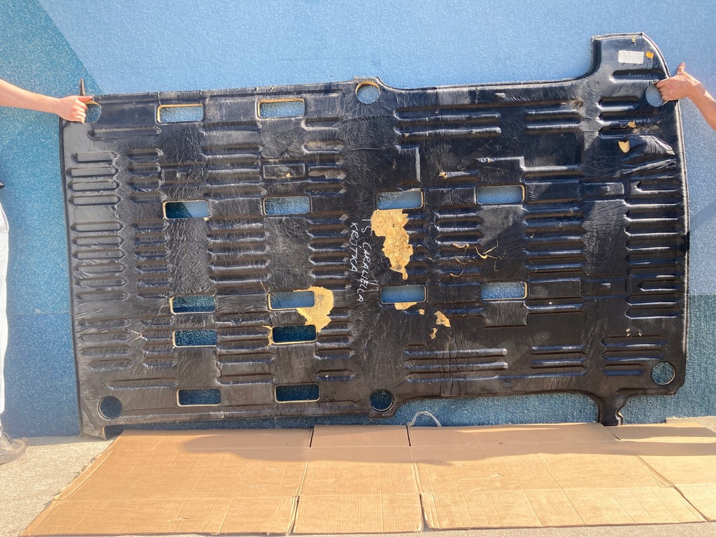 фото №6, Vw t5 caravelle пол обшивка задняя коврик задний