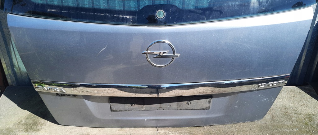 фото №5, Крышка багажника задняя багажника opel zafira b z163