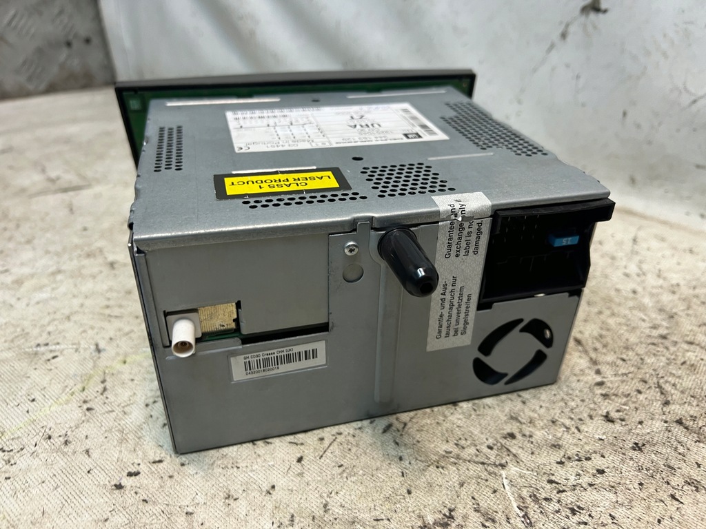 фото №3, Opel astra h радиопроигрыватель оригинал cd30 eu kod