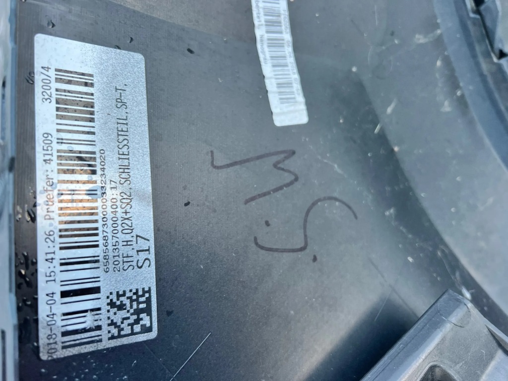 фото №9, Audi q2 81a 2018- бампер задний задняя