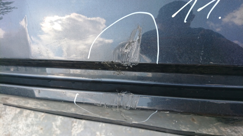 фото №8, Mercedes glk 204 бампер задний задняя