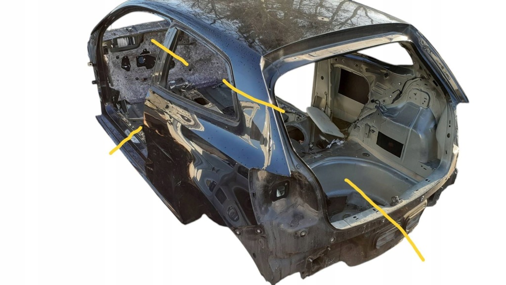 фото №1, Volkswagen polo v 6r четверть левый задняя левая задняя lc9x hb 3d