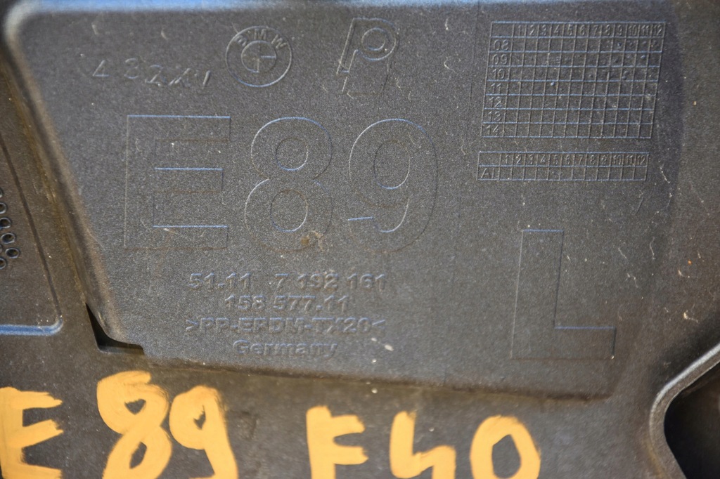 фото №10, Бампер перед bmw z4 e89 estorial blue b45