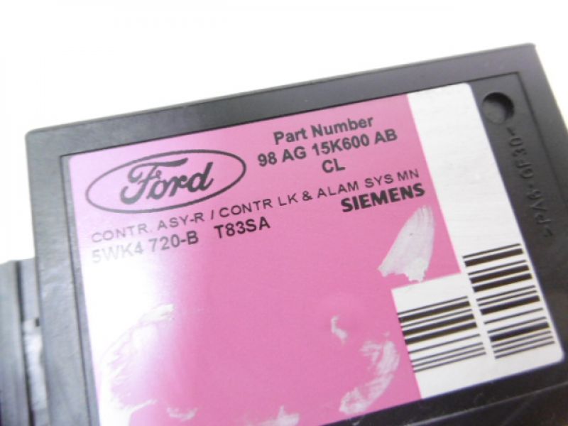 фото №5, Focus mk1 модуль иммобилайзер 98ag15k600ab 1,8 16v