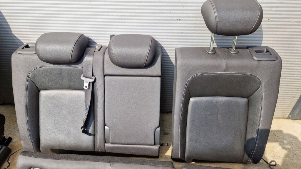 фото №14, Opel astra k 2017 середина сидіння / заднє сидіння / комплект шкіра