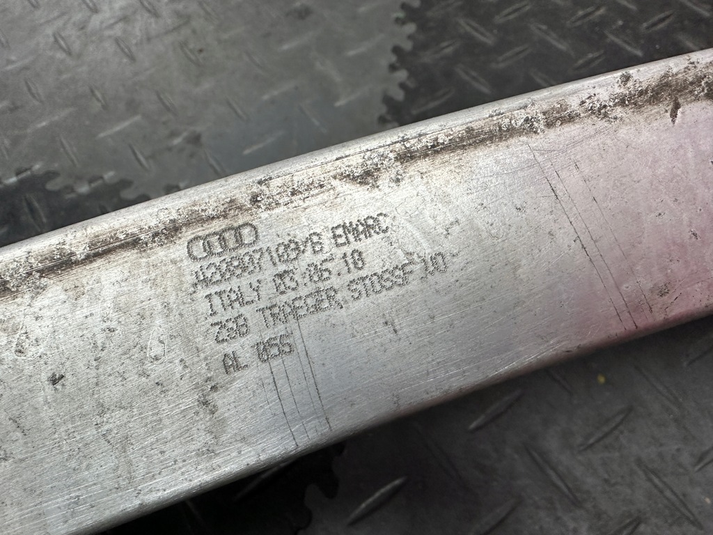 фото №5, Audi r8 420 балка бампера передний усилитель абсорбер