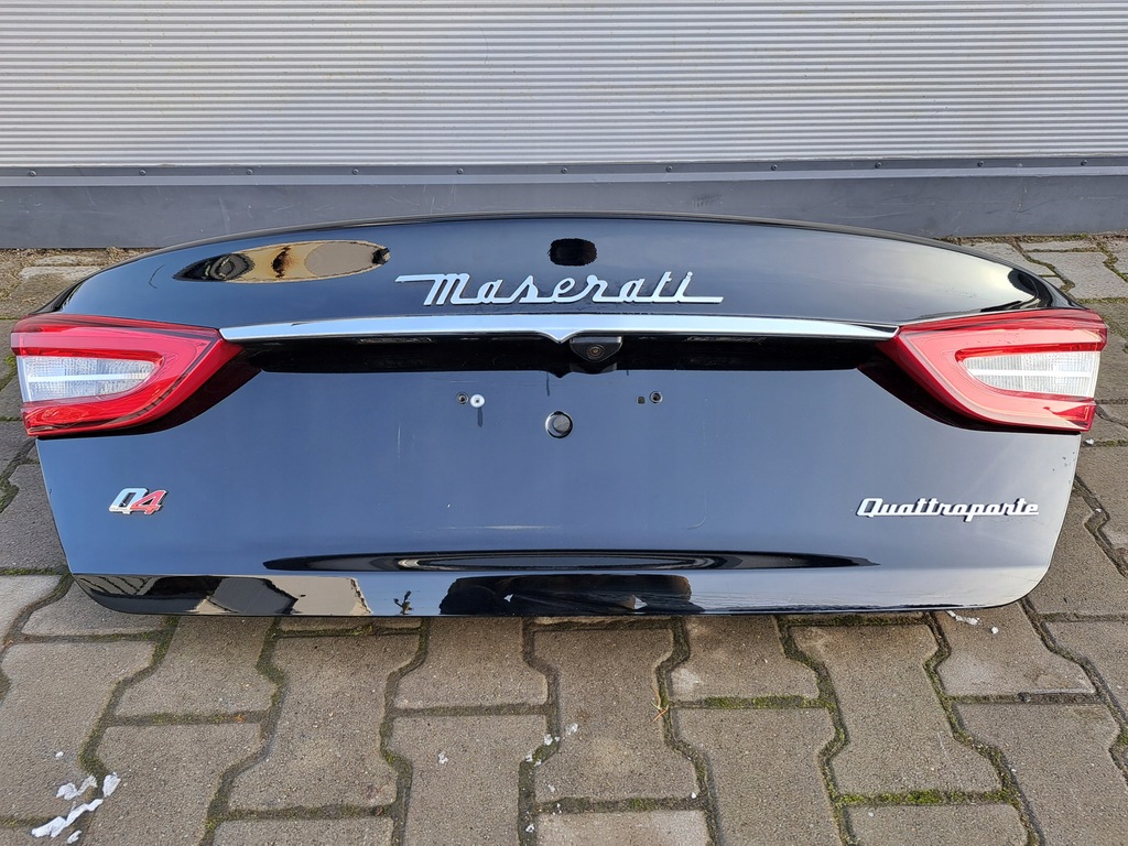 фото №9, Крышка багажника багажника задняя maserati quattroporte vi камера лампы