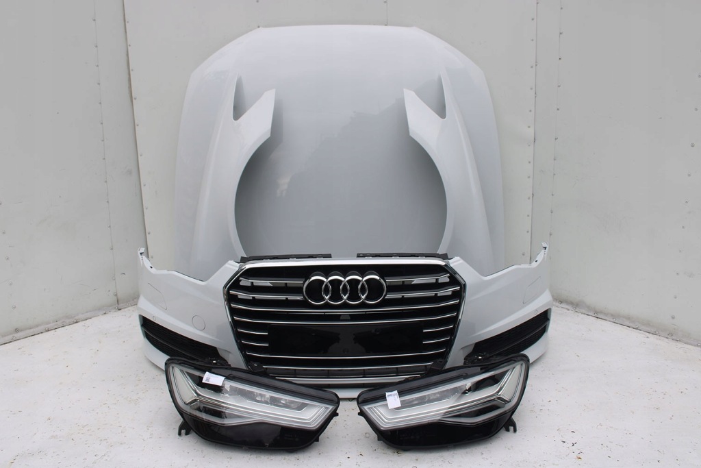 Audi a6 fl рестайлінг  перед капот крила бампер ремінь передній фари підсилювач Зі Шроту
