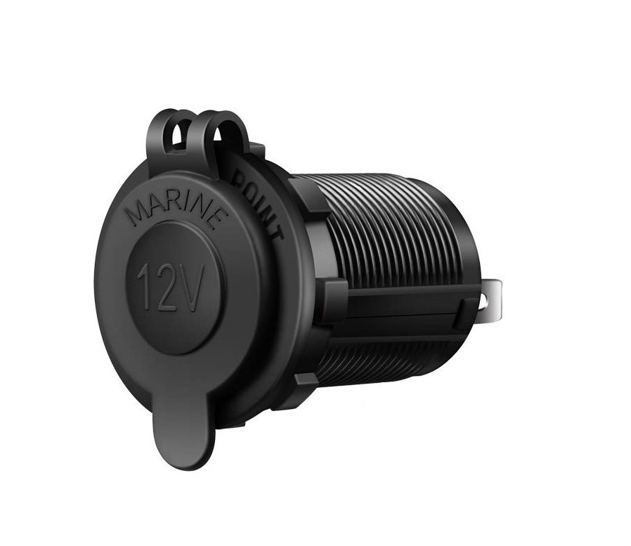 фото №1, Разъём прикуривателя монтажные круглые hermetyczne