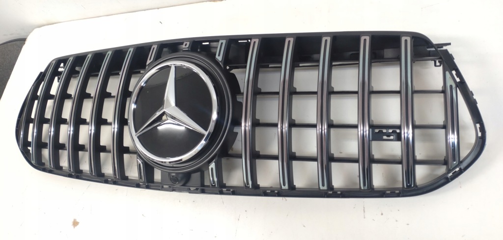 фото №15, Новий решітка радіатора решітка радіатора радіатора mercedes gle lift w167 gt 2023- хром amg-line