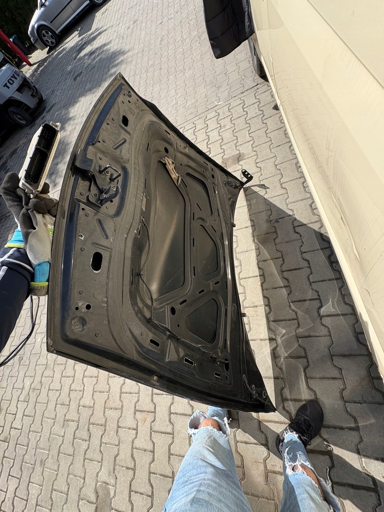 фото №5, Porsche cayenne i 02r- капот кришка двигуна lc9z