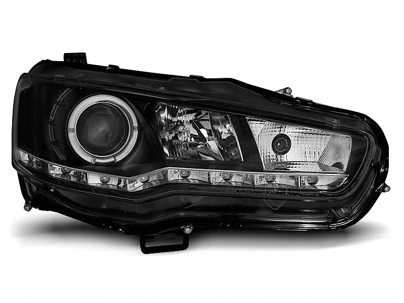 Купити Ліхтарі  mitsubishi lancer 8 08-16 daylight чорний