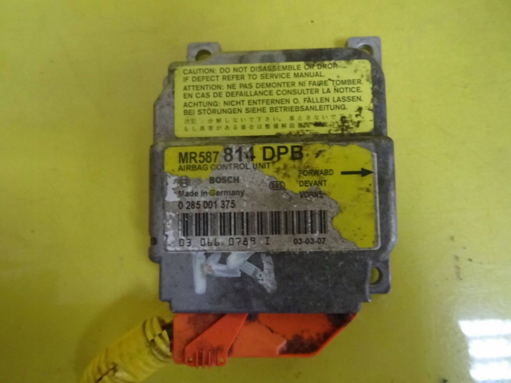 Купить Модуль датчик подушка безопасности mitsubishi spacestar 0285001375 mr587814dpe nr304