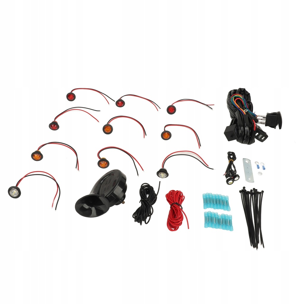 фото №10, Набір сигнал поворотник dc12v універсальний набір перемикачів