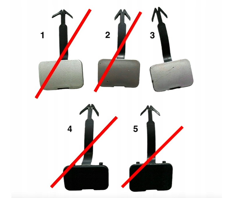 фото №1, Заглушка фаркоп перед 9638952677 citroen xsara ii