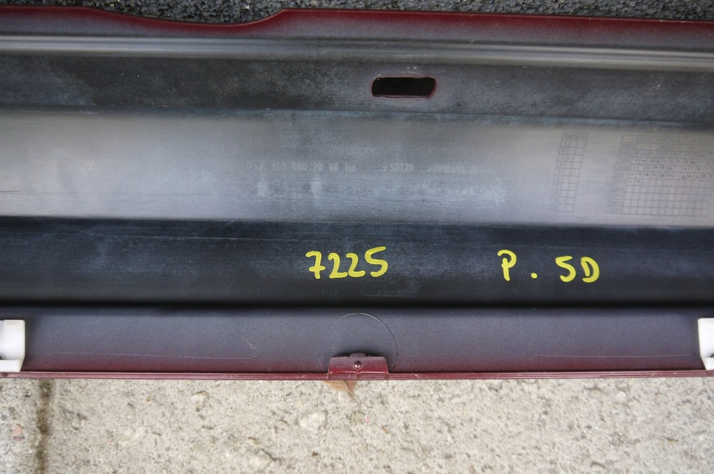 фото №11, Mercedes w169 накладка порог правая пробки порог 5d