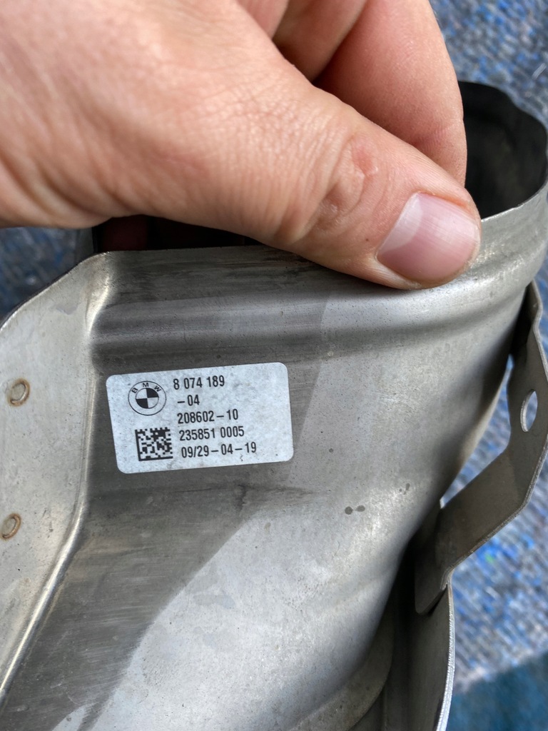 фото №7, Наконечник вихлоп bmw x5 x6 x7 go5 ліва