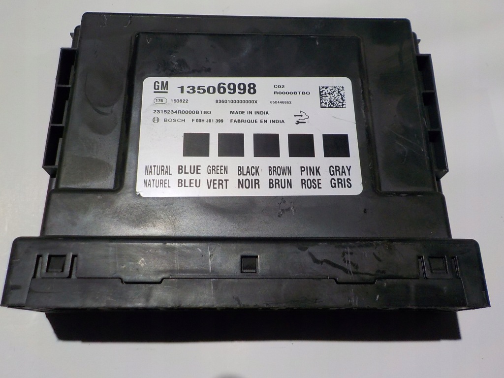 фото №1, Opel astra k модуль bsi uch 13506998