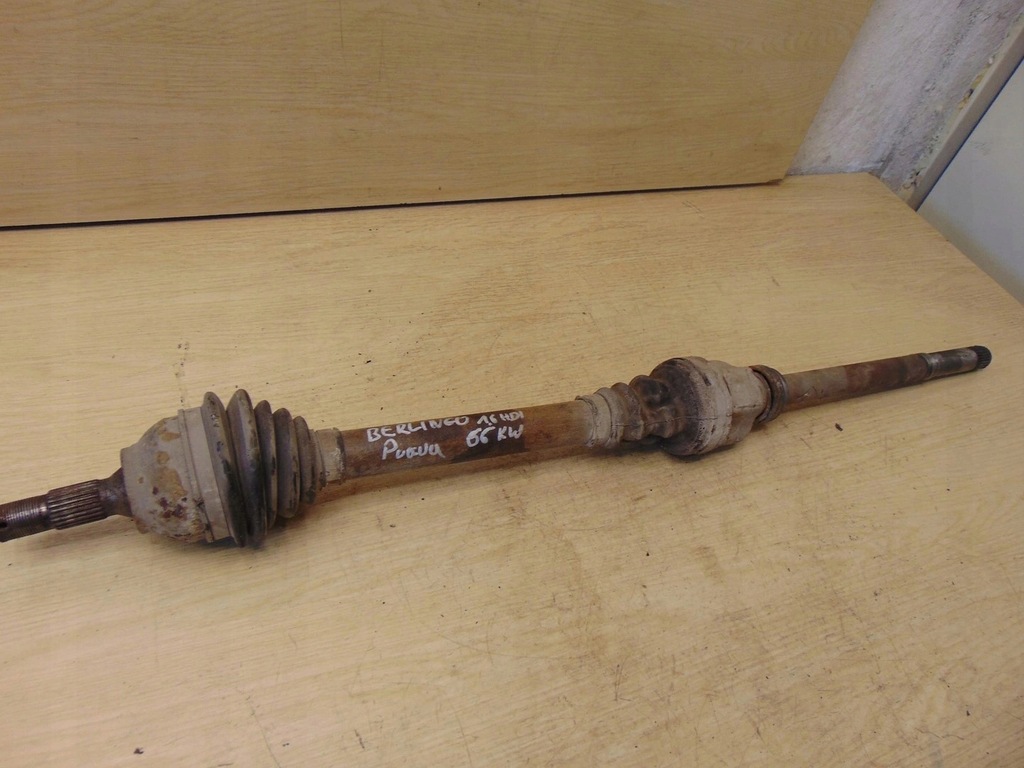 фото №1, Приводной вал правая перед citroen berlingo iii 1.6 hdi