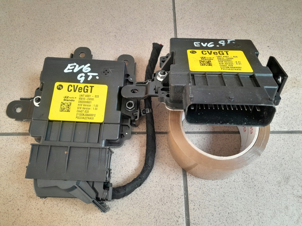 фото №1, Kia ev6 2022 gt модуль блок керування ecs 95610-cv000