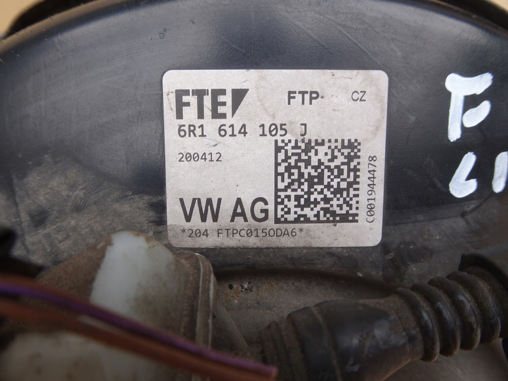 фото №8, Fabia ii polo 6r ibiza iv серво насос тормозная 6r1614105j