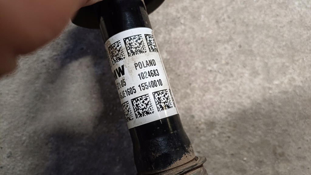 Mini cooper f55 1.5 b приводной вал левая 8681521 автоматическая коробка передач Недорого