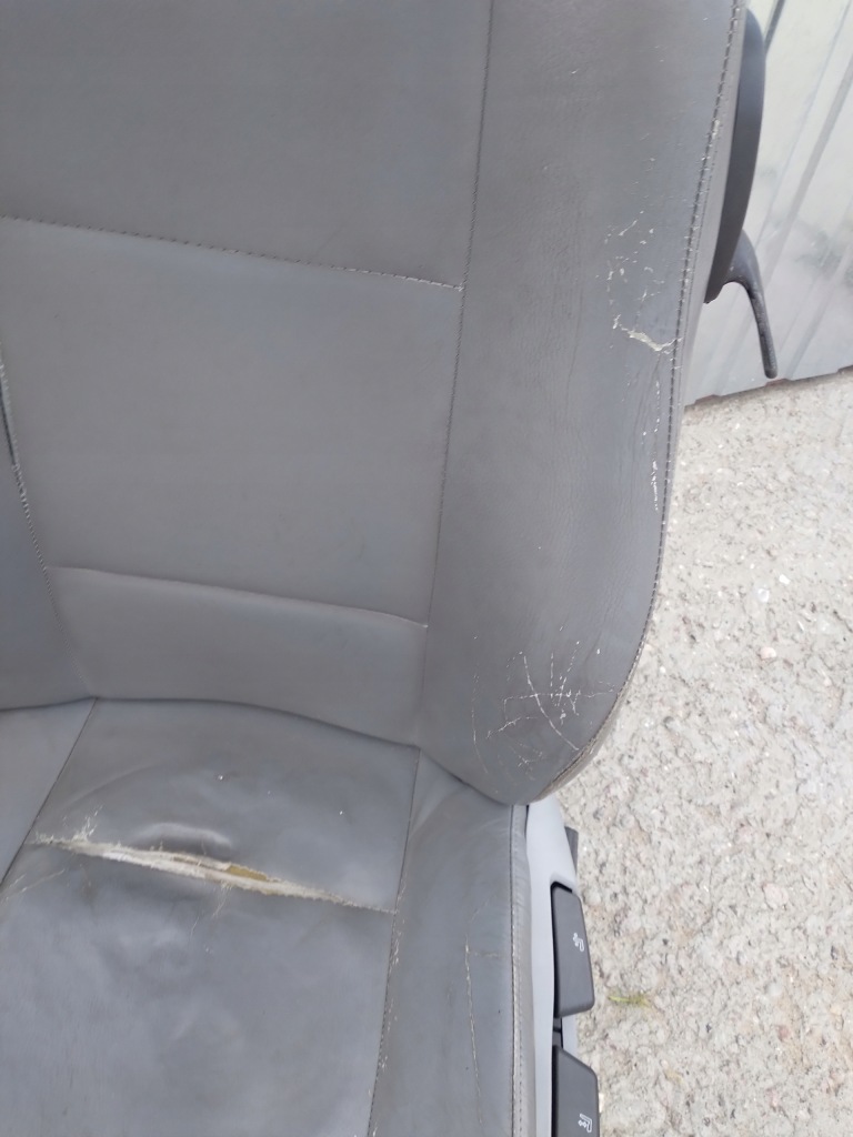 фото №7, Bmw e46 coupe lift сиденья заднее сиденье кожа серая gb kpl