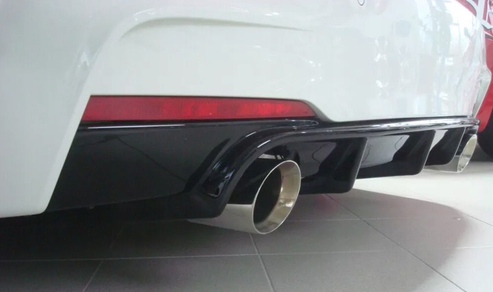 Диффузор bmw f30 f31 чёрный блеск m набор накладка бампера спойлер 335 Доставка