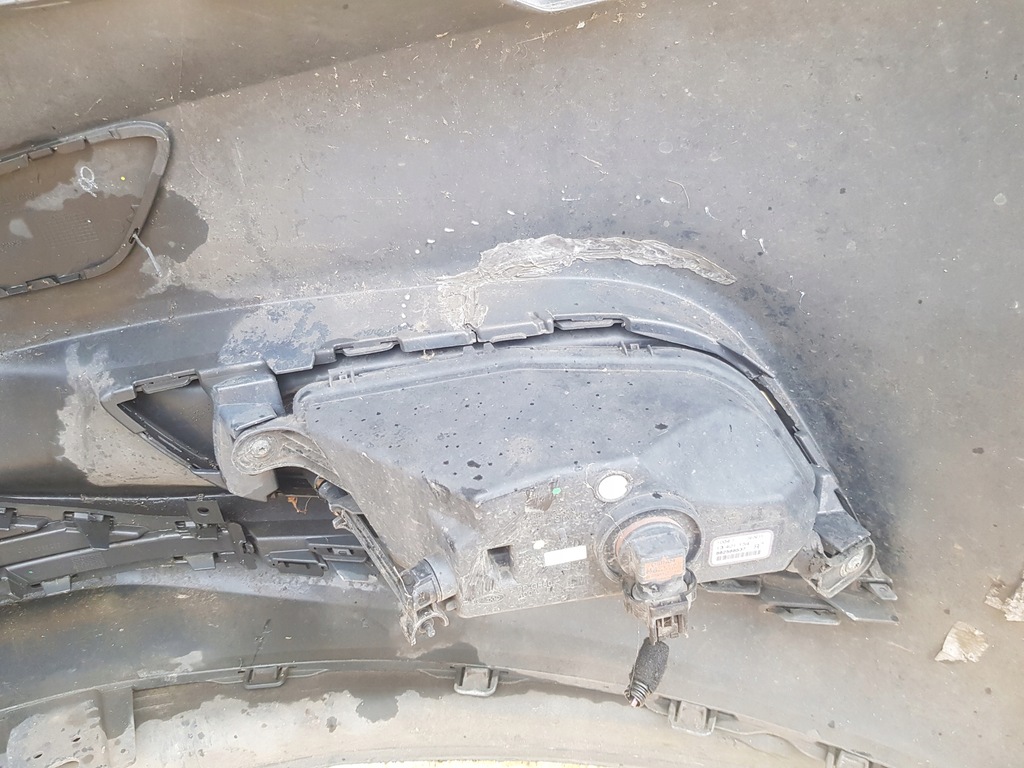 фото №9, Opel astra k 2015 бампер перед kompletny szary