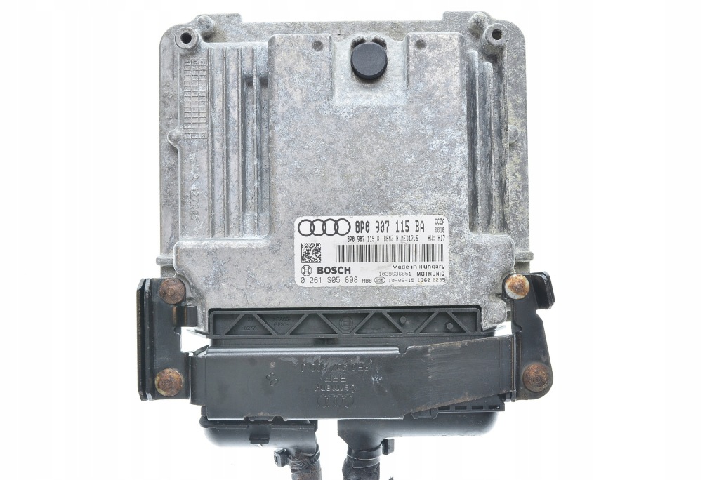 фото №1, Бортовий комп'ютер audi a3 2.0 tfsi 8p0907115ba 0261s05898