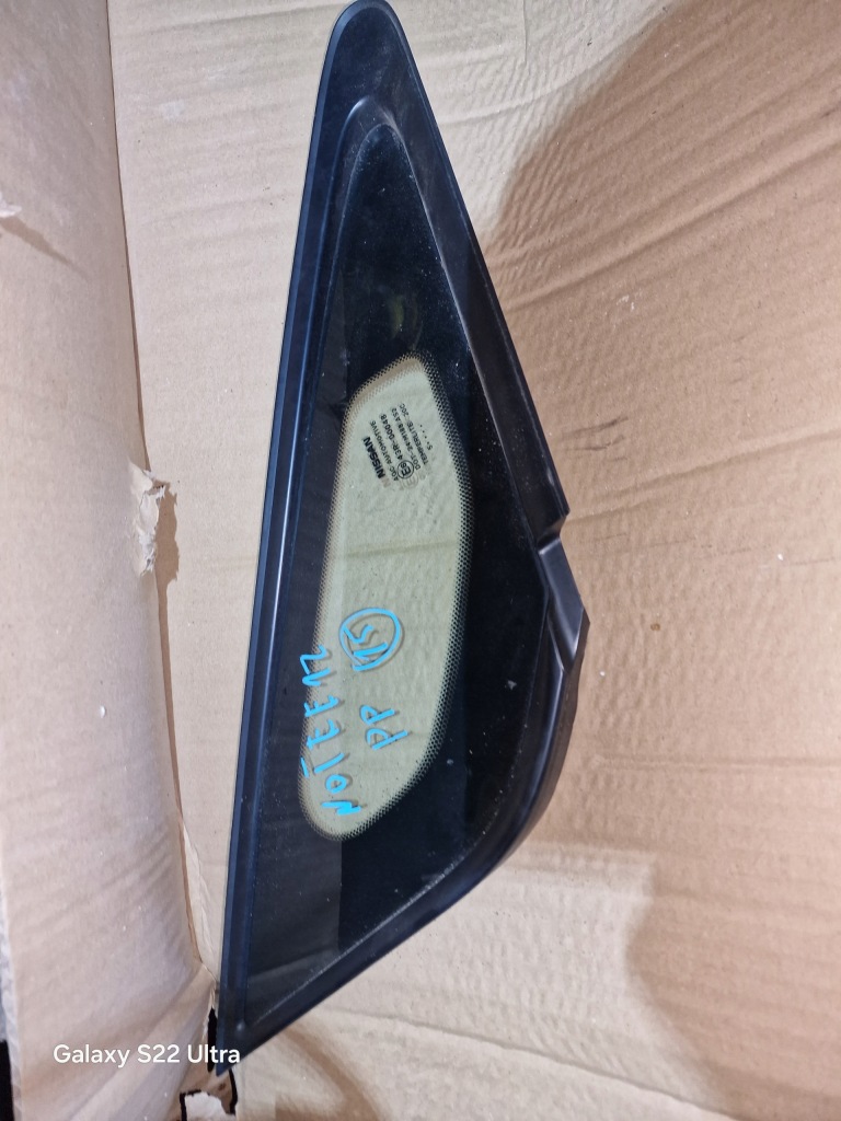 фото №1, Nissan note ii e12 трикутник скло кузовна правий перед права