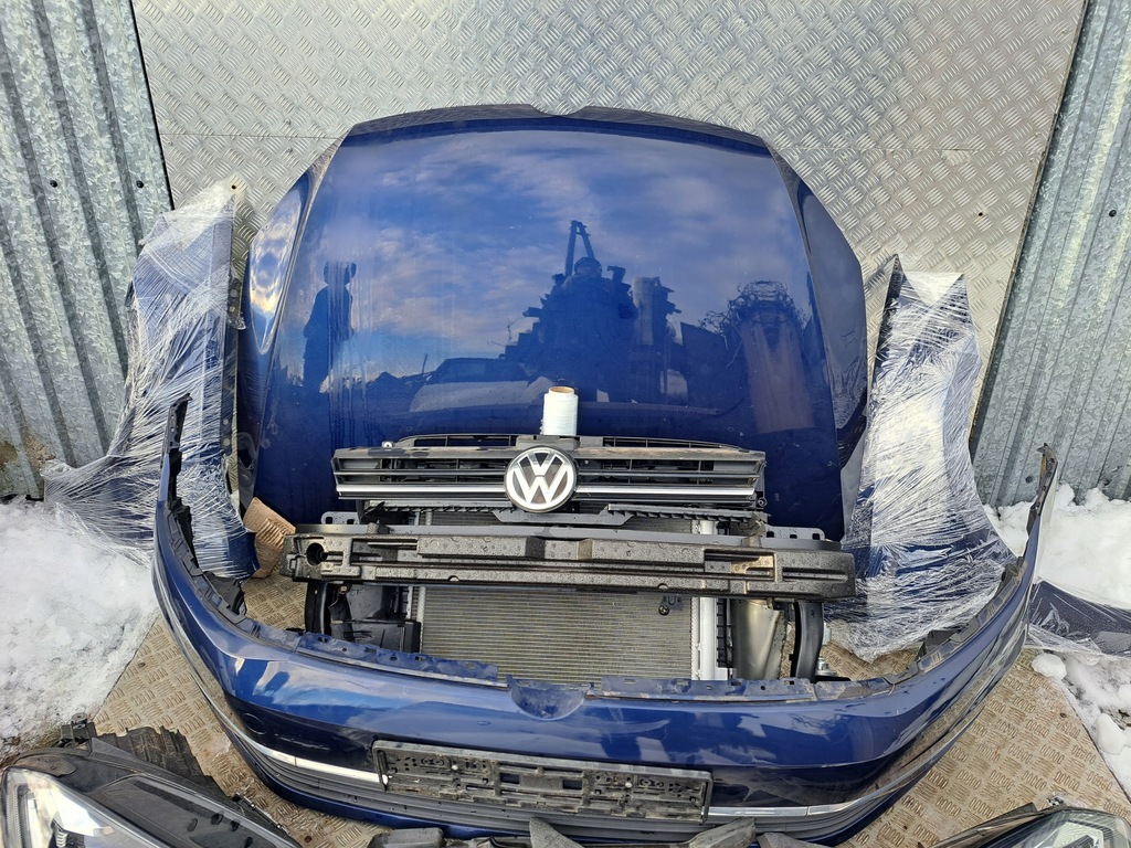 фото №6, Vw golf 7 vii lift 2019 r kompletny перед капот бампер лампи lc5b