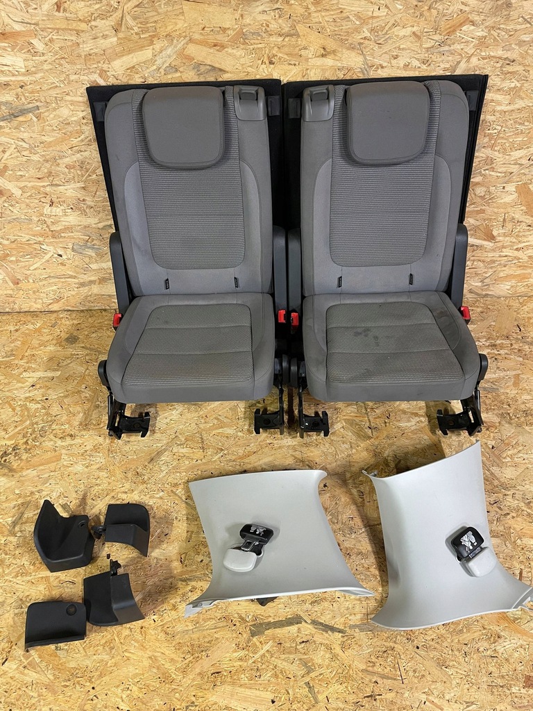 фото №1, Seat alhambra vw sharan сиденья 3-ci ряд серые