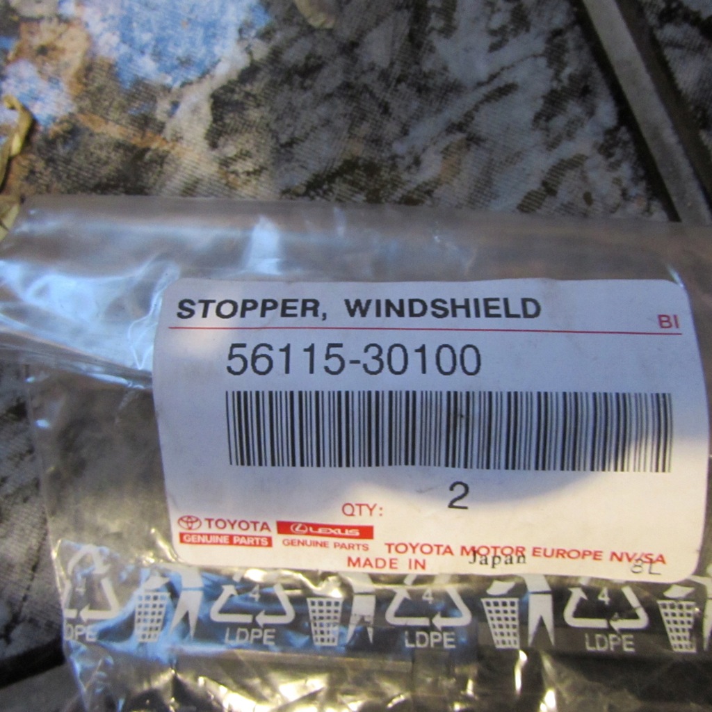 фото №1, Обмежувач скло лобове toyota 4 runner