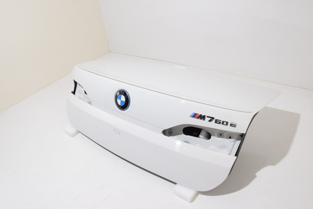 фото №9, Bmw 7 g70 задня кришка багажника багажника бампер балка лампи задні камера m-pakiet 300