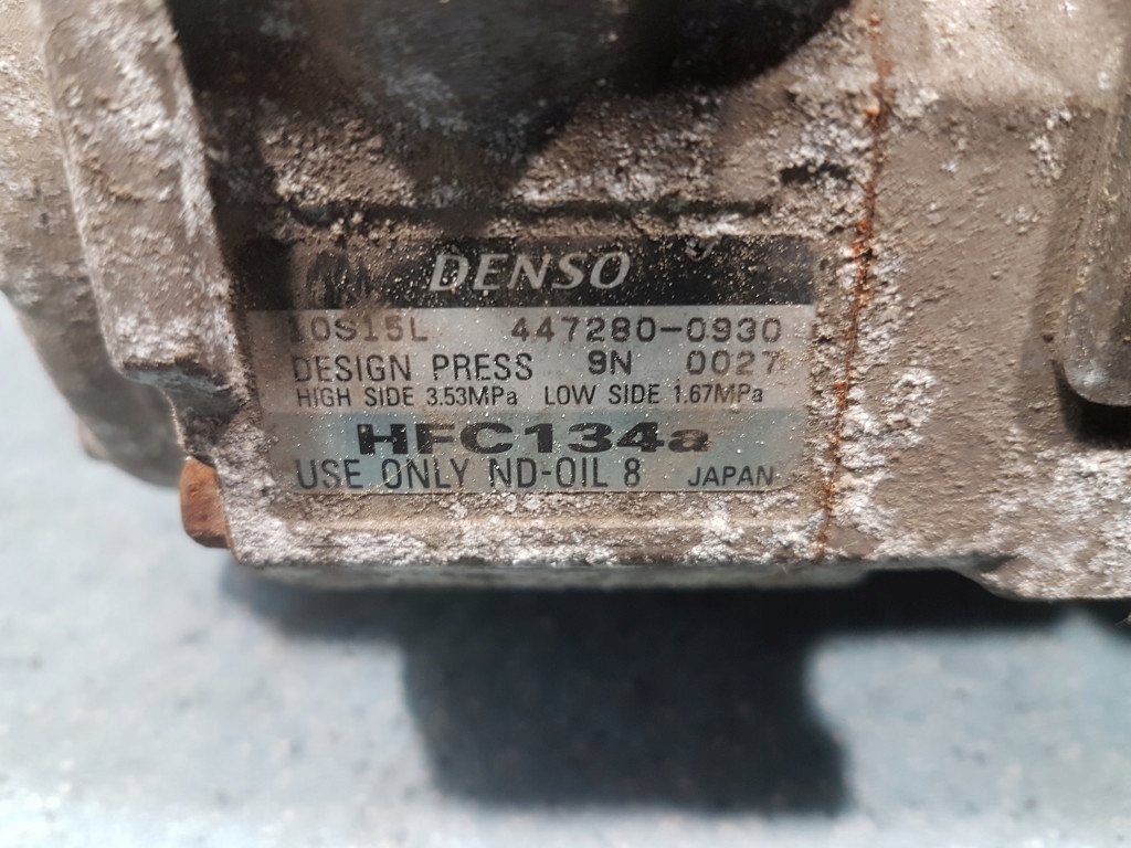 фото №5, Subaru outback iv 2.0d компрессор кондиционера 447280-0930