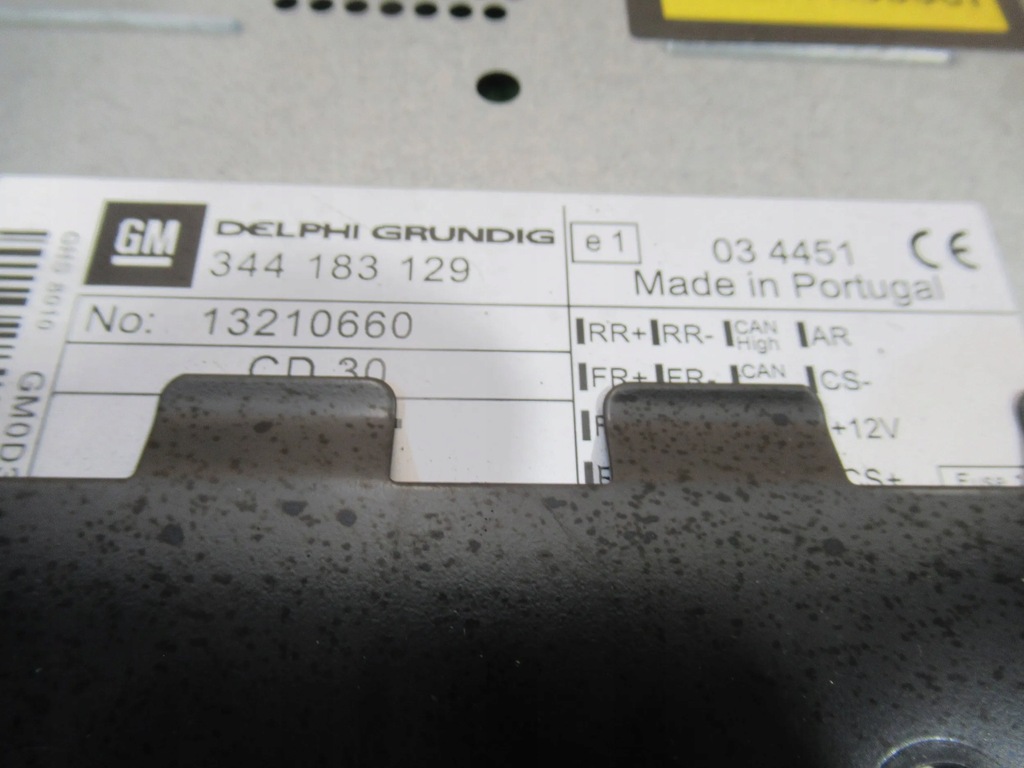 фото №5, Радио cd 13210660 opel corsa d