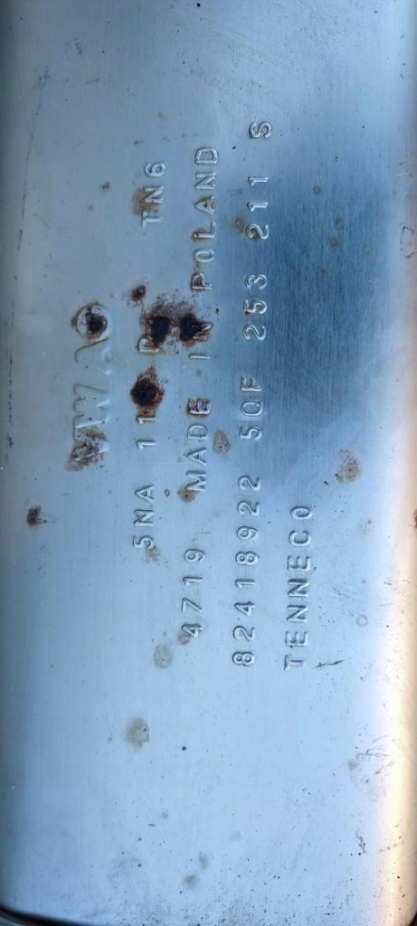 фото №5, Audi q3 гасник вихлоп 1.5 tsi 5qf253211s 5qf253611ag