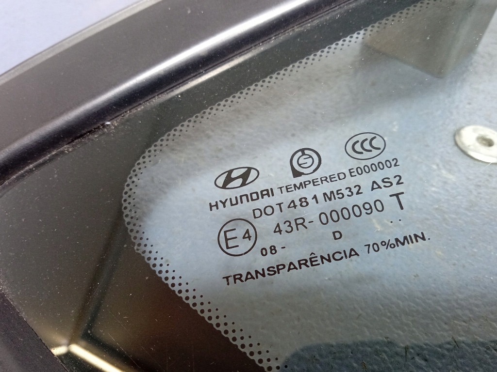 фото №5, Hyundai i30 i стекло кузовная задняя правая задняя 87820-2l000