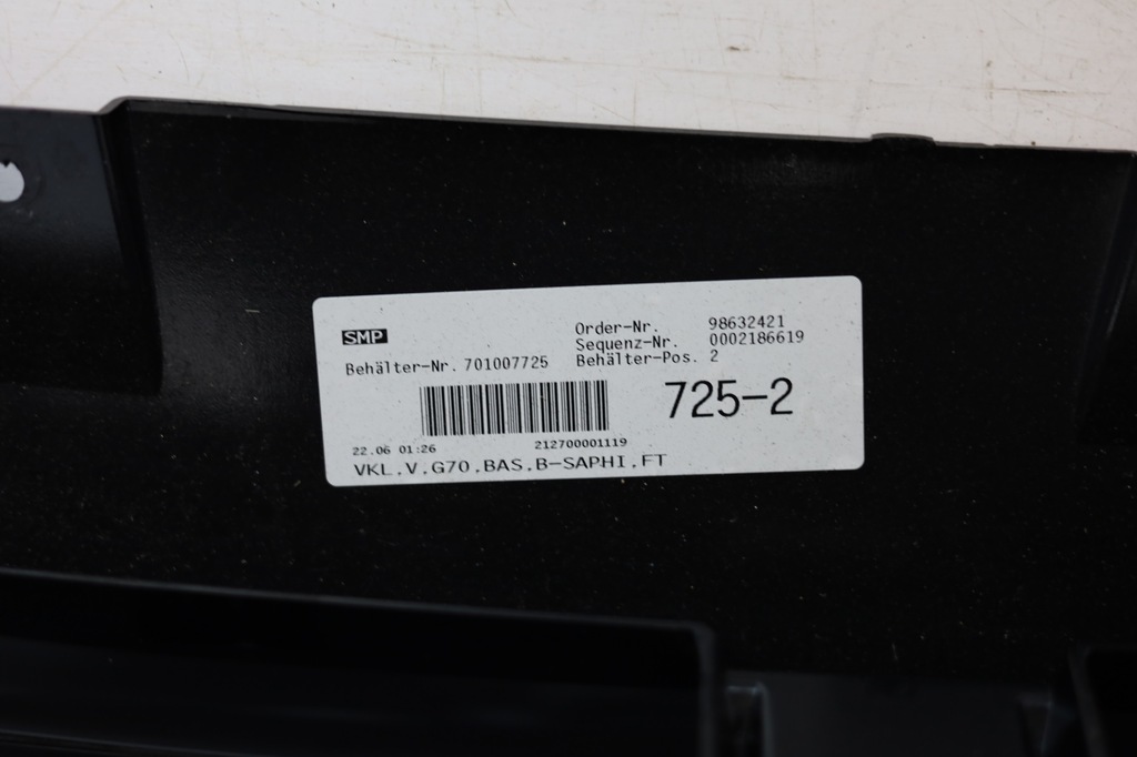 фото №9, Бампер перед передний bmw 7 i7 g70 475 europa