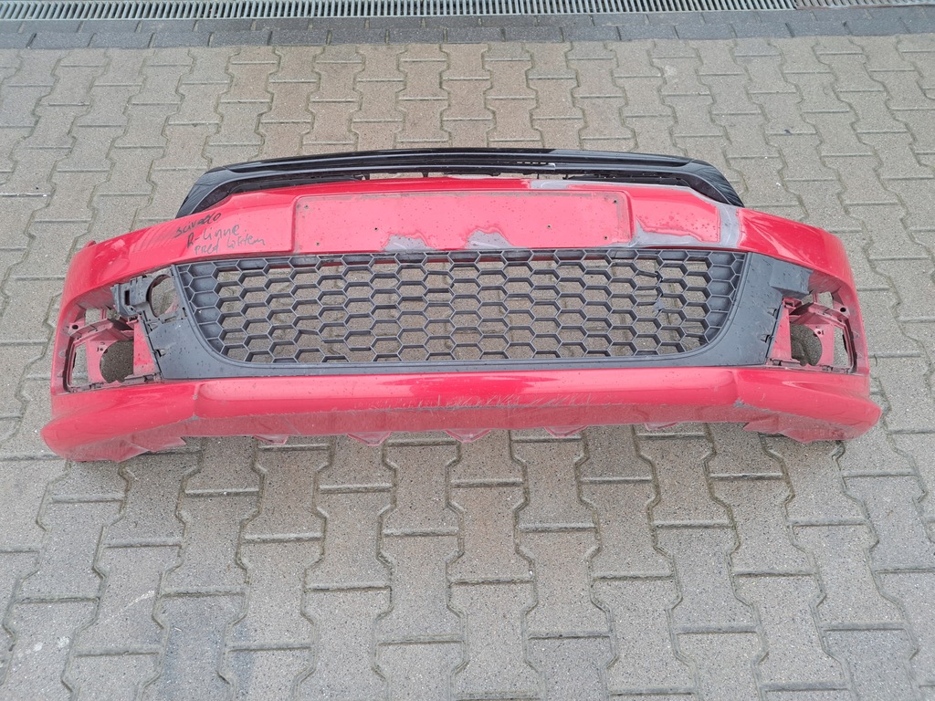 фото №1, Бампер передний перед vw scirocco r-line 1k8 08 - 13